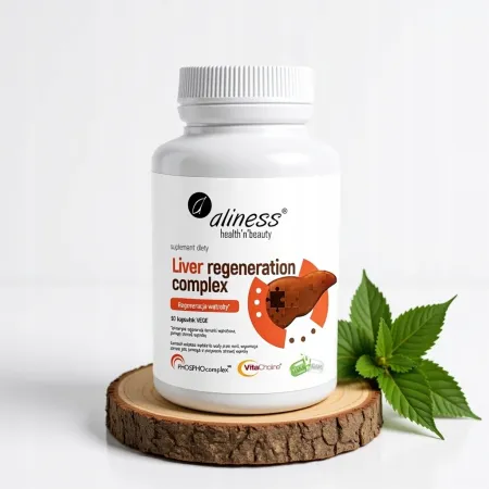 Aliness Liver Regeneration Complex Regeneracja WĄTROBY detoks 90 kaps
