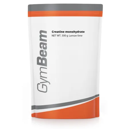 GYMBEAM 100% Monohydrat kreatyna limonka cytryna 500g SIŁA MASA 100 porcji