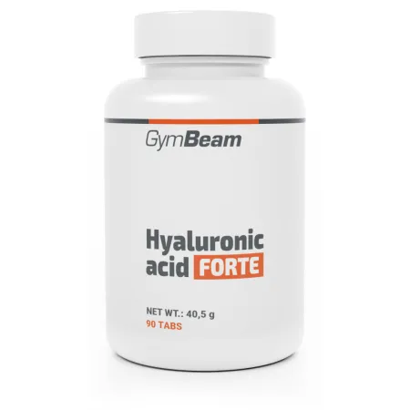 GymBeam Kwas hialuronowy forte URODA włosy skóra przeciw starzeniu się 90t