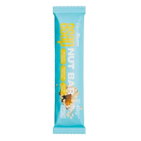 GYMBEAM Baton proteinowy białko 8g kokosowy bezglutenowy BEZ GMO 40g