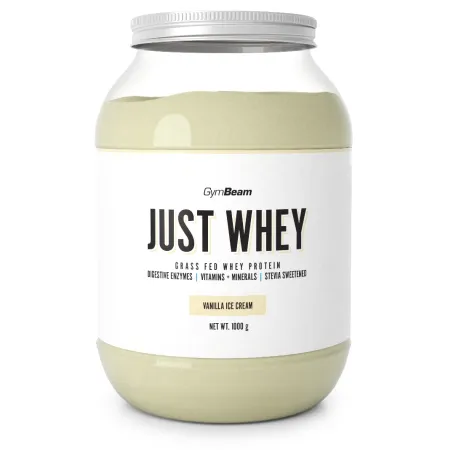 GYMBEAM Just Whey | wieloskładnikowe białko serwatkowe smak naturalny 1000g