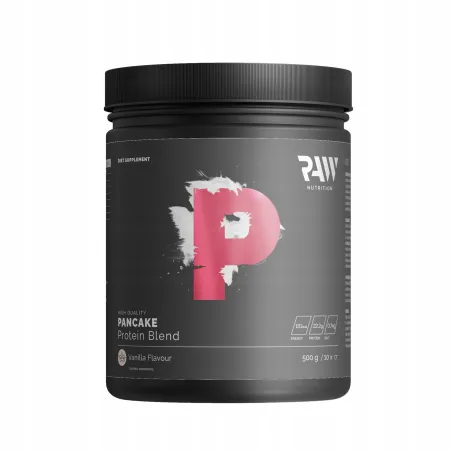 NALEŚNIKI w proszku Gofry RAW PANCAKE Proteinowe Białkowe Waniliowe 500g
