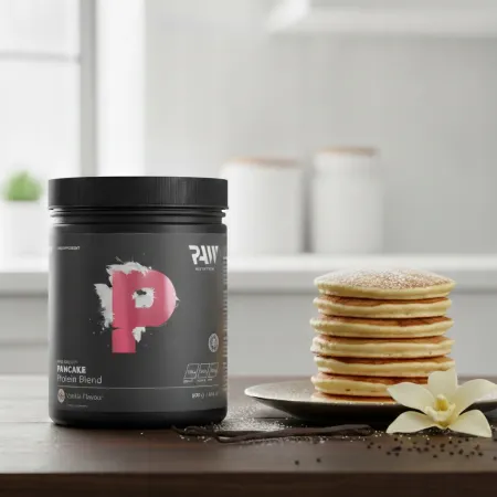 NALEŚNIKI w proszku Gofry RAW PANCAKE Proteinowe Białkowe Waniliowe 500g