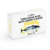 Stek z TUŃCZYKA w oleju o smaku cytrynowym naturalne BIAŁKO GYMBEAM 110g