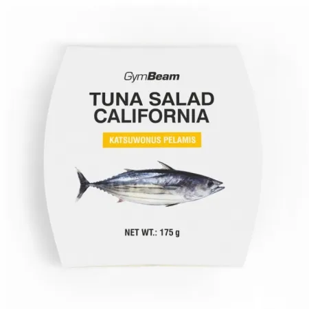 Sałatka z tuńczykiem CALIFORNIA naturalne źródło BIAŁKA - GYMBEAM 175g