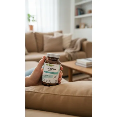 L-Arginina 600mg BIOWEN krążenie serce LIBIDO odporność METABOLIZM 100kap.