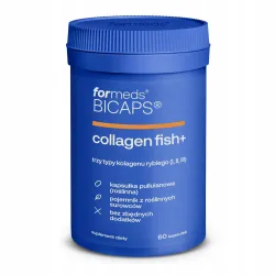 FORMEDS BICAPS Collagen FISH+ wsparcie skóry kości stawów kolagenu 60k FORMEDS BICAPS Collagen FISH+ wsparcie skóry kości stawów kolagenu 60k