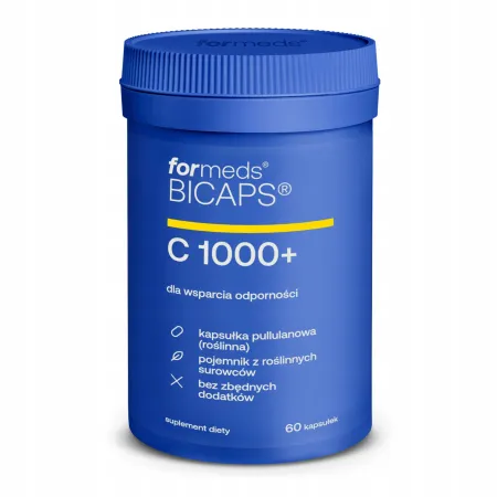 FORMEDS BICAPS C 1000+ dla wsparcia odporności witamina C ODPORNOŚĆ 60 kaps