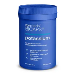 FORMEDS BICAPS POTASSIUM cytrynian POTAS 360 mg Ciśnienie krwi MIĘŚNIE FORMEDS BICAPS POTASSIUM cytrynian POTAS 360 mg Ciśnienie krwi MIĘŚNIE
