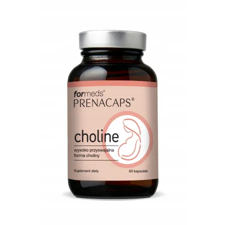 FORMEDS PRENACAPS Cholina 250 mg 60 kaps. CIĄŻA Wsparcie metabolizm WĄTROBA