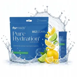 FORMEDS Pure HYDRATION elektrolity witaminy minerały CYTRYNA LIMONKA 14sasz FORMEDS Pure HYDRATION elektrolity witaminy minerały CYTRYNA LIMONKA 14sasz
