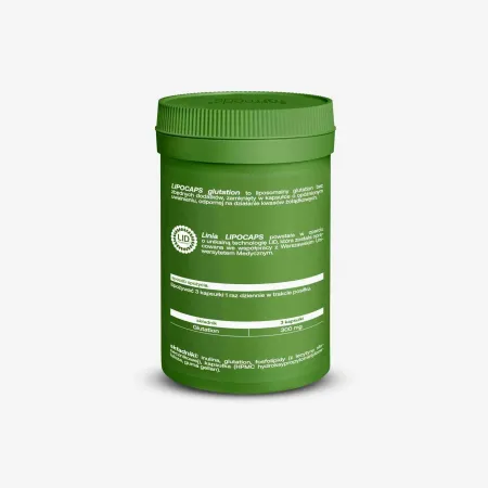 Formeds LIPOCAPS GLUTATION LIPOSOMALNY DETOX Oczyszczenie Antyoksydant 90k