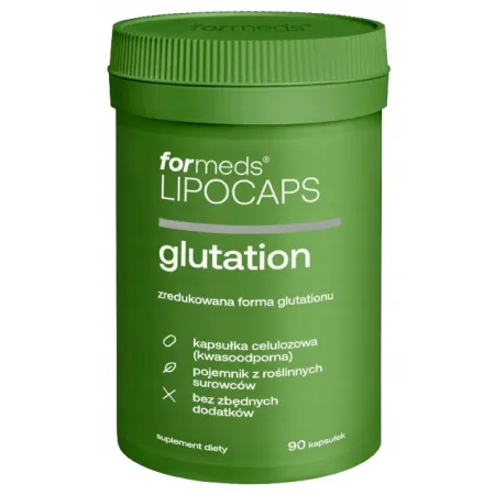 Formeds LIPOCAPS GLUTATION LIPOSOMALNY DETOX Oczyszczenie Antyoksydant 90k