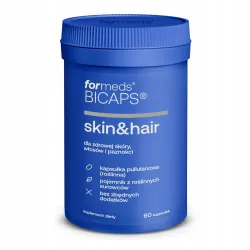 FORMEDS BICAPS Skin&Hair zdrowe piękne włosy PAZNOKCIE skóra BIOTYNA 60kaps FORMEDS BICAPS Skin&Hair zdrowe piękne włosy PAZNOKCIE skóra BIOTYNA 60kaps
