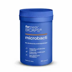 FORMEDS BICAPS MICROBACTI Probiotyk 4 Szczepy Bakterii 8 Miliardów CFU 60k FORMEDS BICAPS MICROBACTI Probiotyk 4 Szczepy Bakterii 8 Miliardów CFU 60k