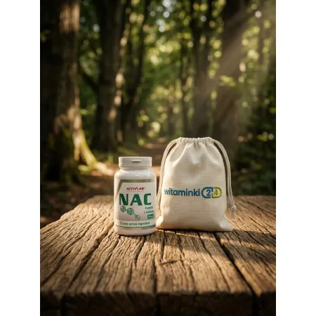 Activlab NAC 500 mg 90 kapsułek N-ACETYLO-L-CYSTEINA DETOX ANTYOKSYDANT