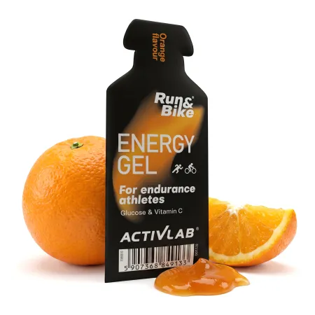 ŻEL ENERGETYCZNY bieganie rower WĘGLOWODANY Activlab ORANGE Energy Gel 40g