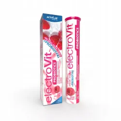 Activlab Electrovit Probiotics elektrolity z probiotykami na jelita malina