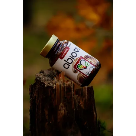ABIOVI SHIITAKE Twardnik japoński 12:1 STRES odporność ANTI-AGING 60k