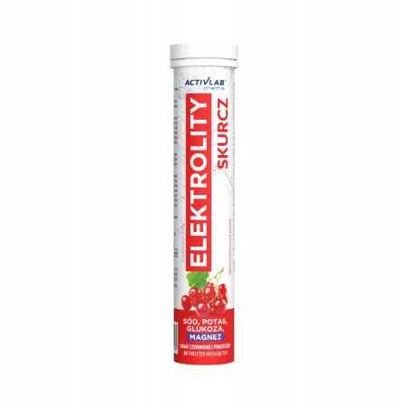 Elektrolity SKURCZ ActivLab 20 tab. musujących MAGNEZ wit.C PORZECZKA