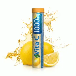 Witamina C VITA C 1000 mg smak cytryna ACTIVLAB 20 tabletek musujących