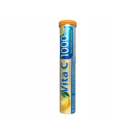 Witamina C VITA C 1000 mg smak cytryna ACTIVLAB 20 tabletek musujących