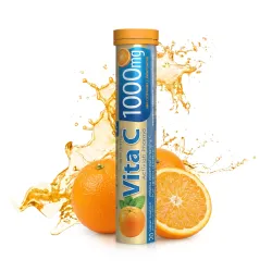 Witamina C VITA C 1000 mg smak pomarańcza ACTIVLAB 20 tabletek musujących
