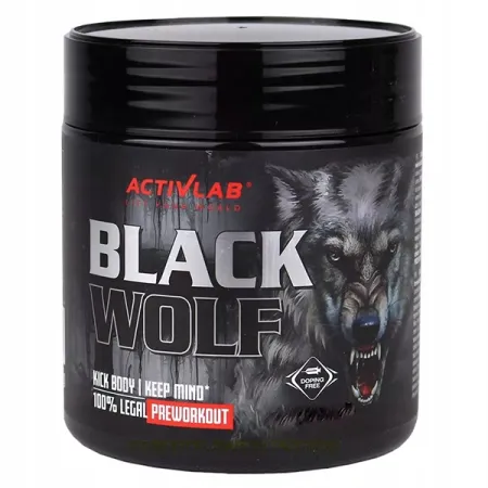 Przedtreningówka Black Wolf ACTIVLAB dika kreatyna POMPA beta alanina 300g