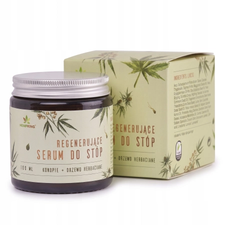 BIOWEN HEMPKING naturalne serum DO STÓP CBD olej konopny PIĘKNE STOPY