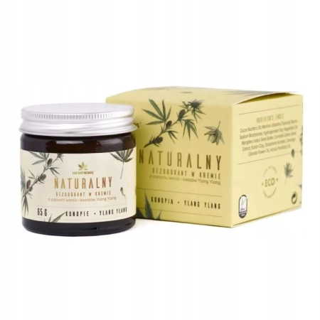 BIOWEN Dezodorant w kremie NATURALNY CBD wanilia i kwiaty YLANG UNISEX 65ml