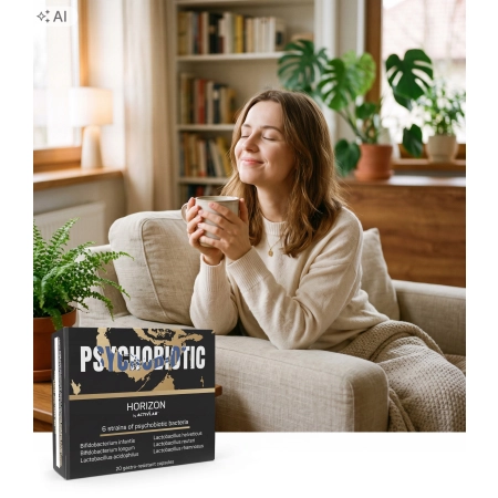 PSYCHOBITIC ACTIVLAB zdrowie psychiczne ZDROWE JELITA stres 20 kaps