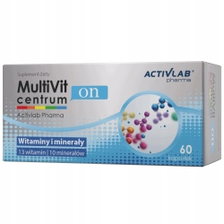 Activlab MultiVit Centrum On Multiwitamina dla Mężczyzn Witaminy 60 kaps