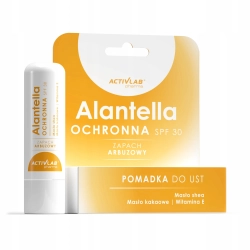 Pomadka Ochronna do ust ACTIVLAB Alantella SPF 30 na Zimę Wiatr - Arbuz