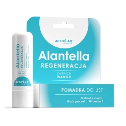 Pomadka Regeneracyjna Ochronna do ust ACTIVLAB Alantella na ZIMĘ Waniliowa