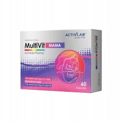 ACTIVLAB MultiVit MAMA suplement dla kobiet przed ciążą w ciąży karmiących