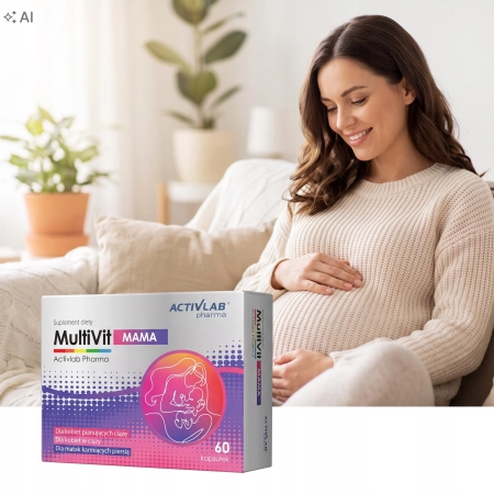 ACTIVLAB MultiVit MAMA suplement dla kobiet przed ciążą w ciąży karmiących