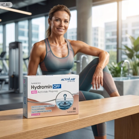 Activlab HYDROMIN OFF 40+ suplement diety NADMIAR WODY w organizmie 30kaps