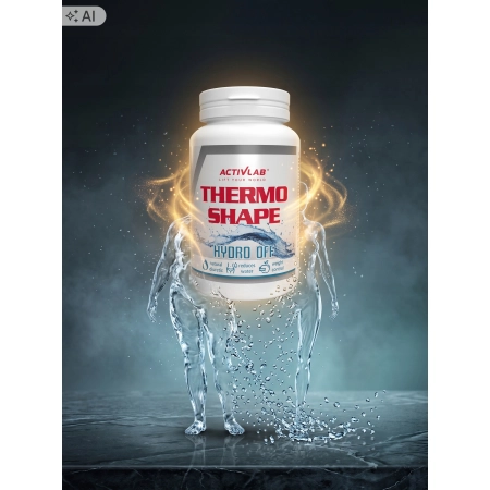 Activlab THERMO SHAPE Hydro OFF termogenik redukcja masy 60kaps.