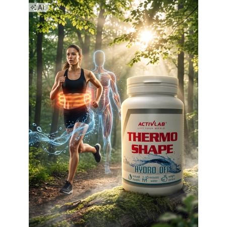Activlab THERMO SHAPE Hydro OFF termogenik redukcja masy 60kaps.
