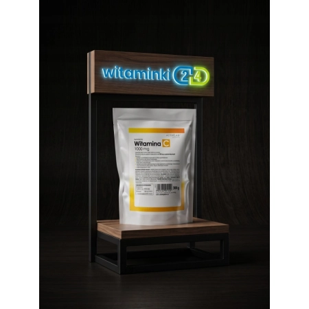 Activlab Pharma WITAMINA C 1000 w proszku ODPORNOŚĆ produkcja kolagenu