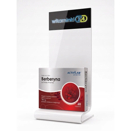 Activlab Pharma BERBERYNA poziom glukozy WĄTROBA SKÓRA suplement diety 30