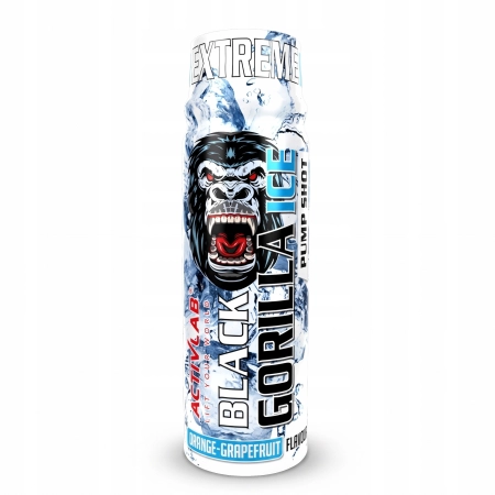 ACTIVLAB BLACK GORILLA ICE PUMP SHOT BEZ KOFEINY PRZEDTRENINGÓWKA POMPA 80m