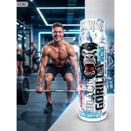 ACTIVLAB BLACK GORILLA ICE PUMP SHOT BEZ KOFEINY PRZEDTRENINGÓWKA POMPA 80m