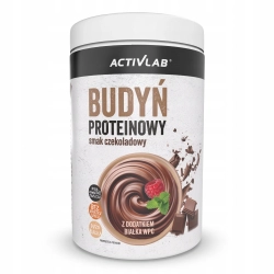 BUDYŃ Wysokobiałkowy ACTIVLAB 450g PROTEIN FIT Czekoladowy Bez Cukru