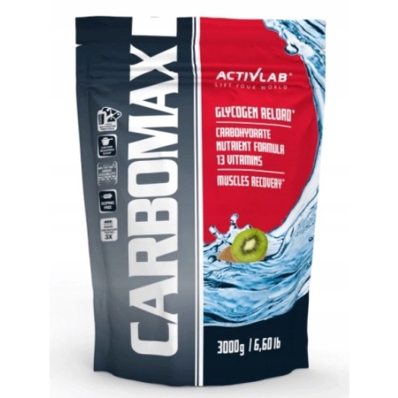 ACTIVLAB CARBOMAX CARB Węglowodany Energia Witaminy MASA Kiwi 3 KG