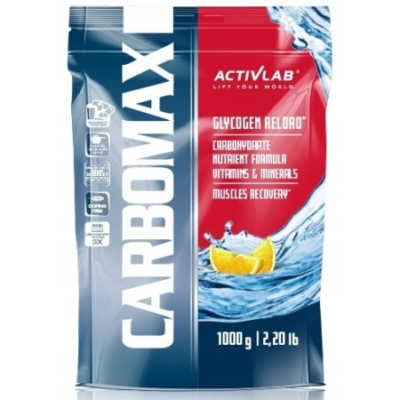 ACTIVLAB CARBOMAX CARB Węglowodany Energia Witaminy MASA Cytryna 1KG