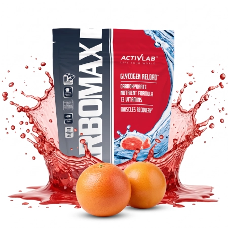 ACTIVLAB CARBOMAX CARB Węglowodany Energia Witaminy MASA Grapefruit 1KG