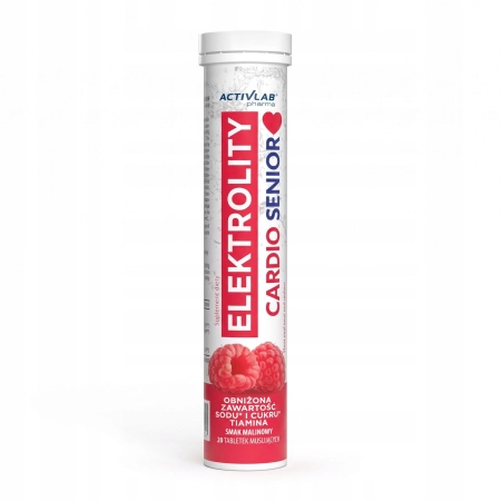 ACTIVLAB ELEKTROLITY CARDIO SENIOR Potas Tiamina SERCE CIŚNIENIE 20 tab