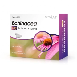 Activlab Echinacea EXTRA 100mg Jeżówka Purpurowa Odporność Infekcja 50kaps Activlab Echinacea EXTRA 100mg Jeżówka Purpurowa Odporność Infekcja 50kaps