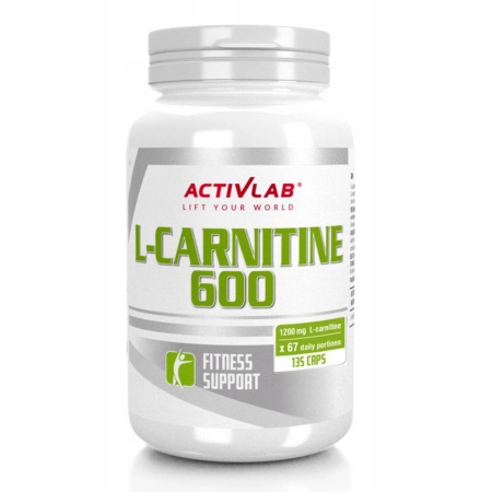 Activlab L-Carnitine 600 Super L-Karnityna Energia Trening Redukcja 135k